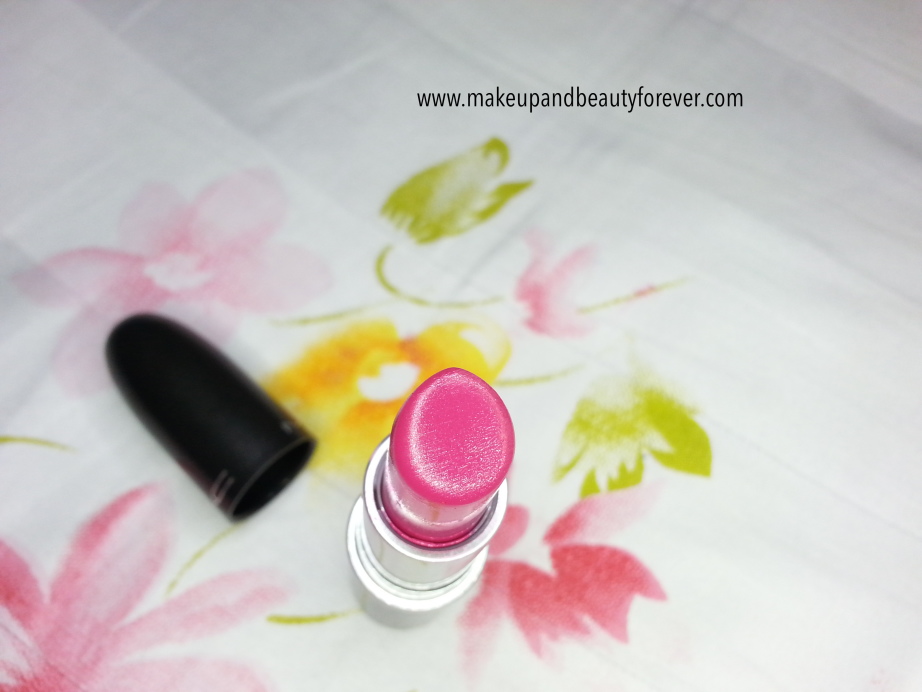 MAC Girl About Town Lipstick Review, Swatch, LOTD india