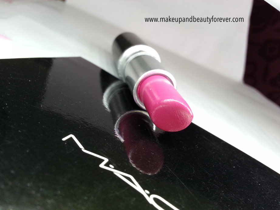 MAC Girl About Town Lipstick Review, Swatch, LOTD