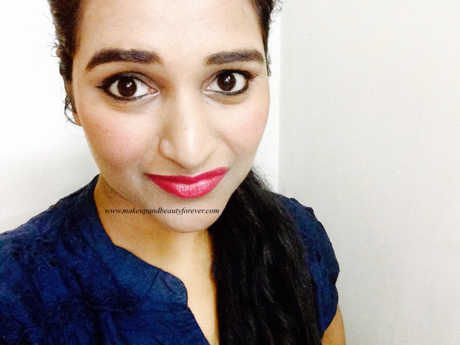 Maybelline ColorShow Lipstick Midnight Pink 111 Review, Swatch, Price, FOTD Astha Goel MBF