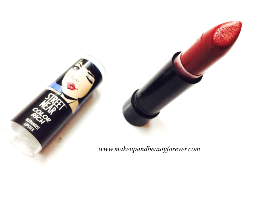 Street Wear Color Rich Ultramoist Lipstick Foxy Fantasy 5 Review, Swatch, FOTDs MBF India