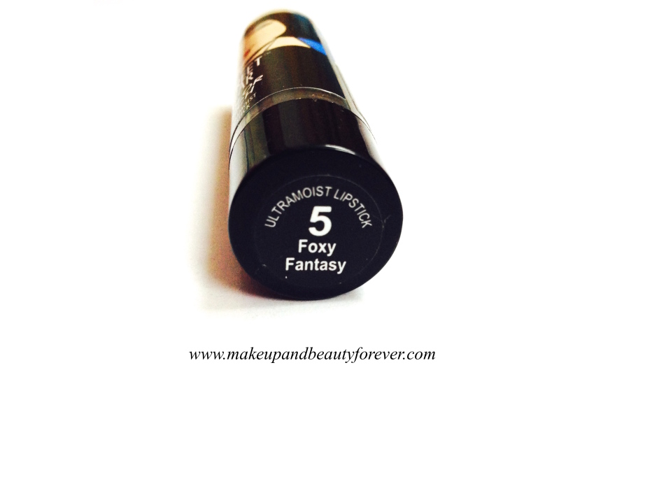Street Wear Color Rich Ultramoist Lipstick Foxy Fantasy 5 Review, Swatch FOTDs