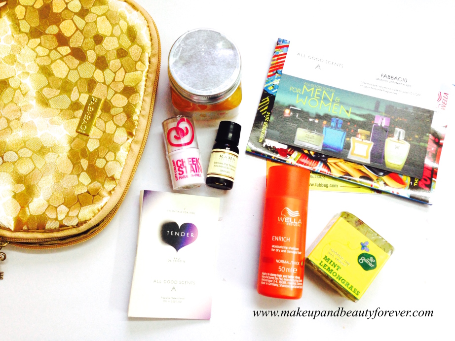 Fab Bag November 2014 review and products