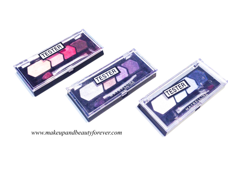 Maybelline Diamond Glow Eye Shadow by Eyestudio Review, Shades, Swatches, Price and Details Copper Brown Wine Pink Grey Pink Ocean Blue Lilac Mauve