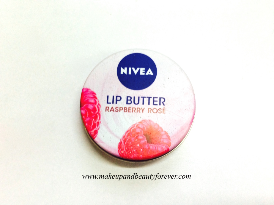 Nivea Lip Butter Raspberry Rose Review MBF