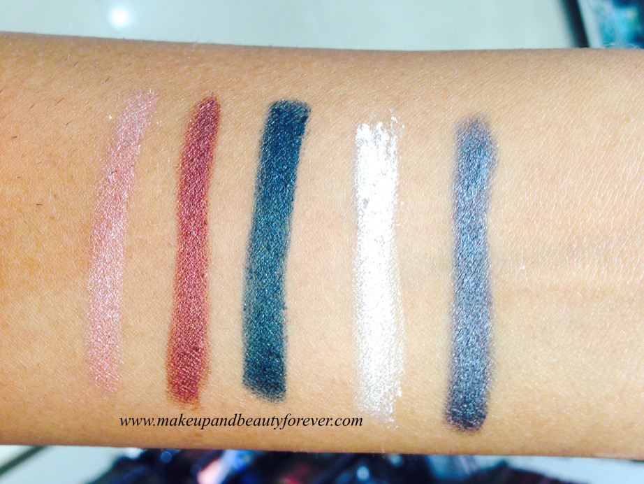 Lakme Absolute Drama Stylist Eye Shadow Crayon Review, Shades, Swatches, Price and Details India