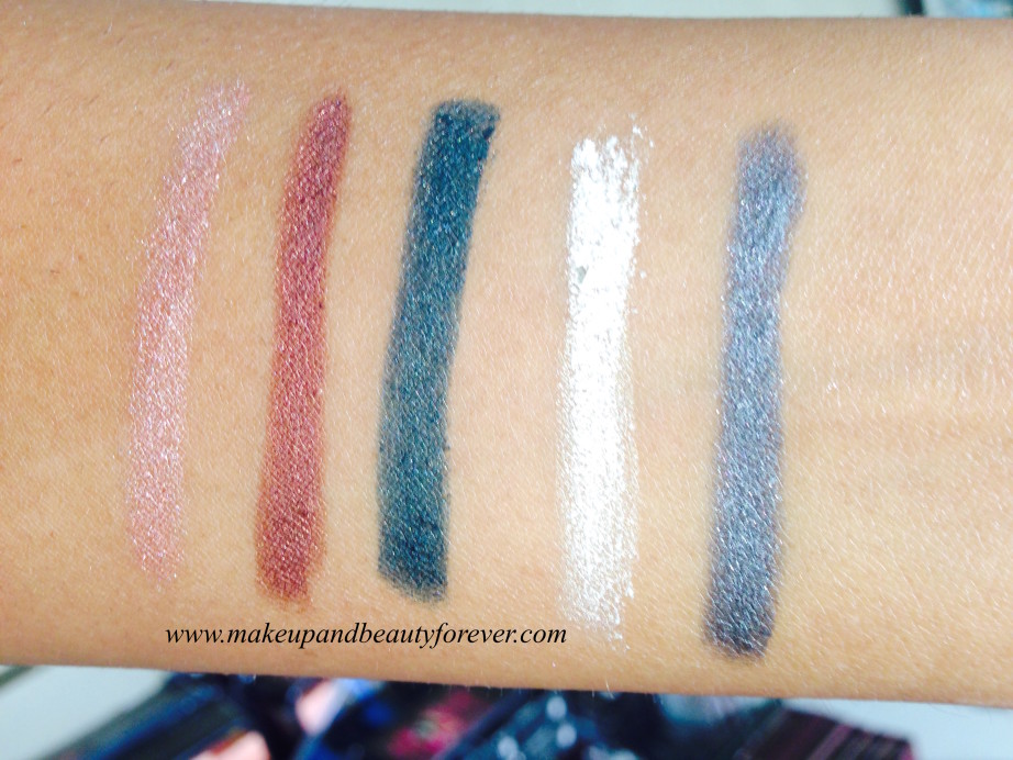 Lakme Absolute Drama Stylist Eye Shadow Crayon Review, Shades, Swatches, Price and Details MBF India