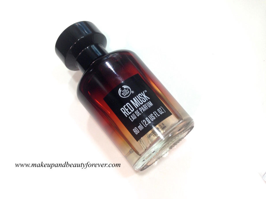 The Body Shop Red Musk Eau De Parfum perfume Review
