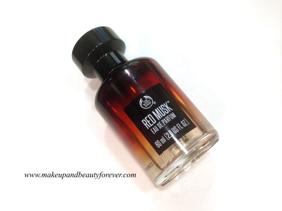 The Body Shop Red Musk Eau De Parfum perfume Review India