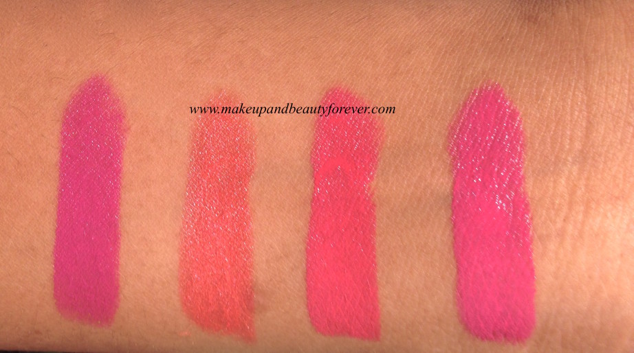 All New Lakme Enrich Satin Lipstick Review, Shades, Swatches, Price and Details