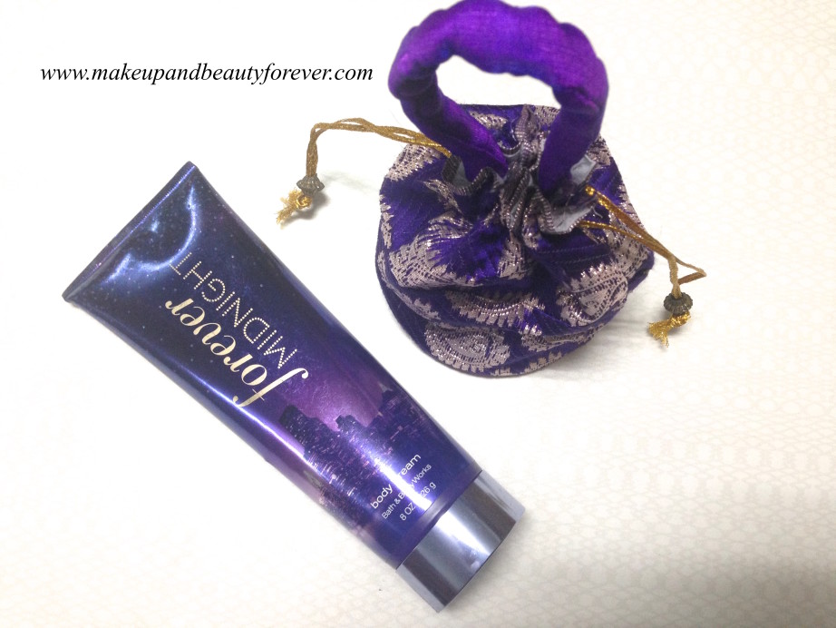 Bath & Body Works Forever Midnight Body Cream Review India MBF