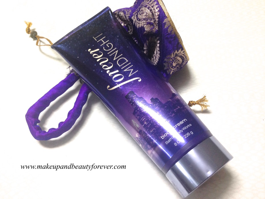 Bath & Body Works Forever Midnight Body Cream Review MBF India