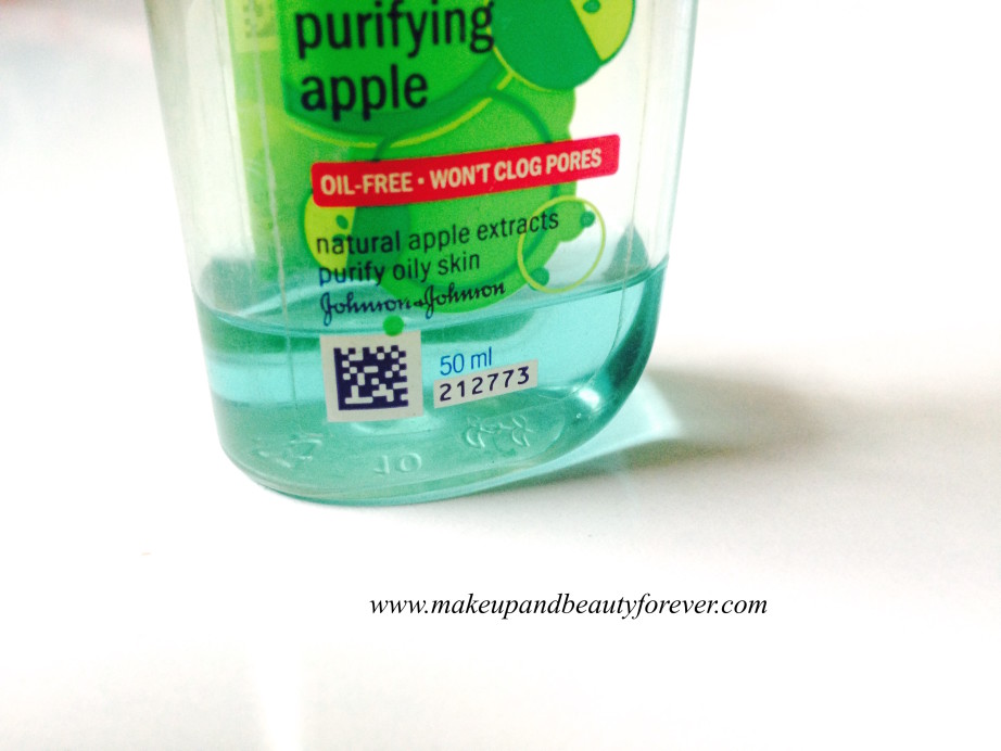 Clean and Clear Morning Energy Face Wash Purifying Apple Review 3