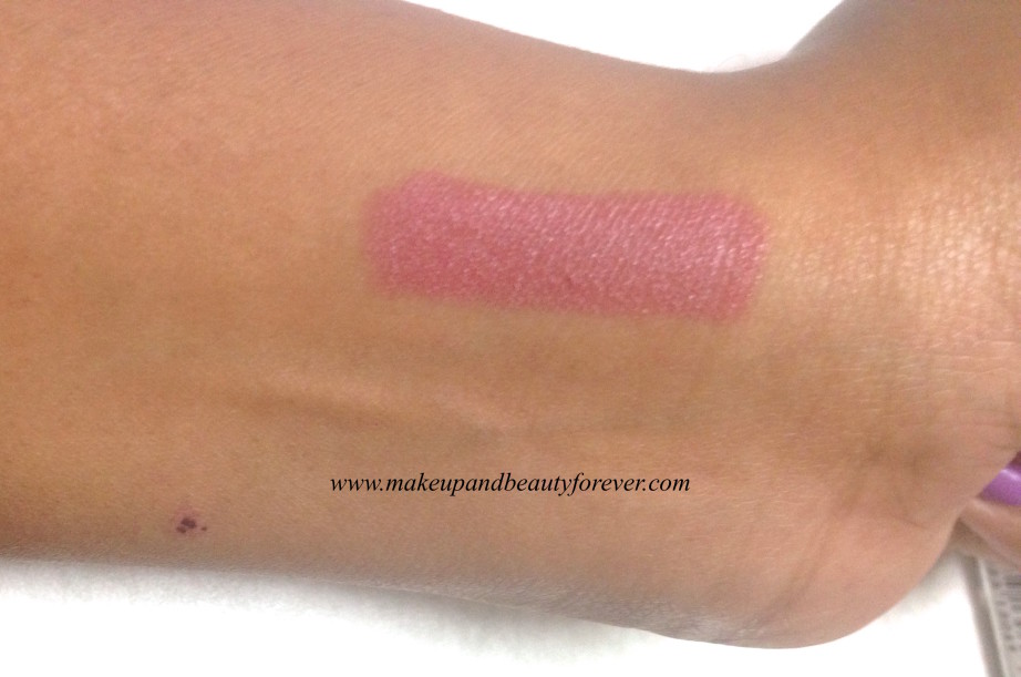 Colorbar Velvet Matte Lipstick 58 BR Bare Review Swatch