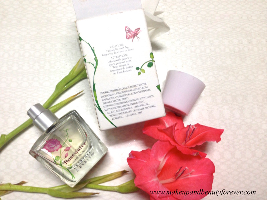 Crabtree & Evelyn Rosewater Eau de Toilette Perfume Review 1