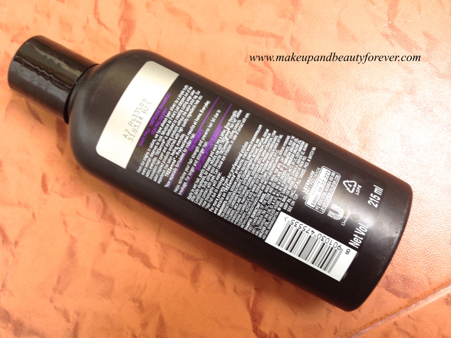 Tresemme Hair Fall Defence Control Shampoo Review India