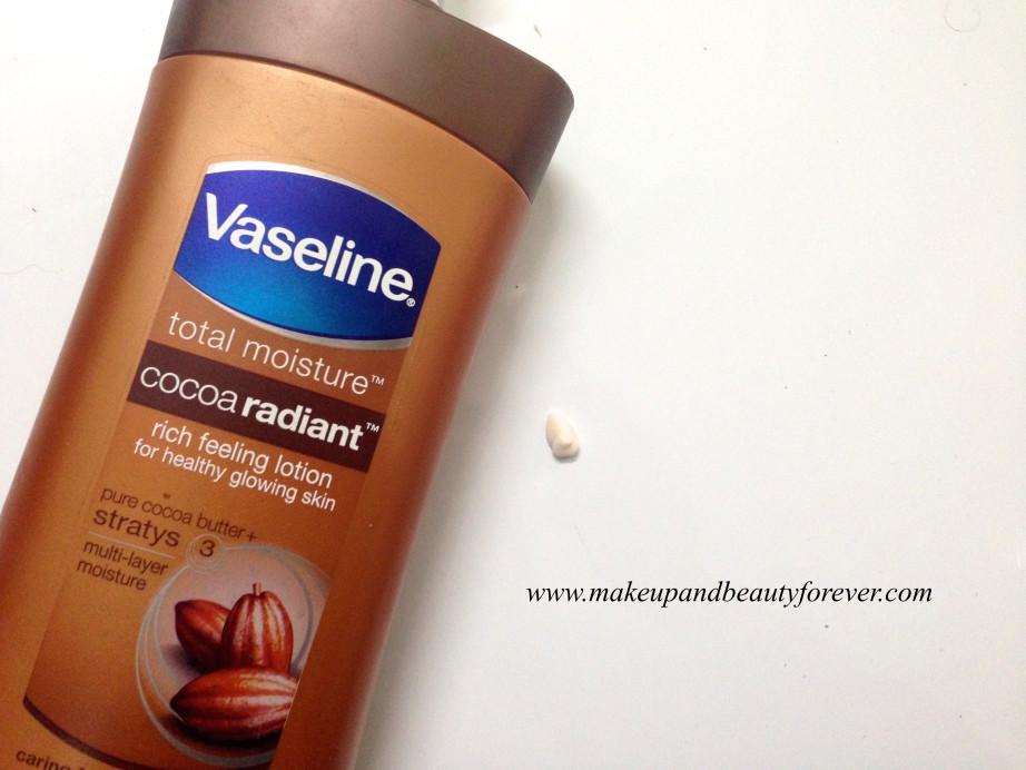 Vaseline Total Moisture Cocoa Glow Radiant Body Lotion Review India