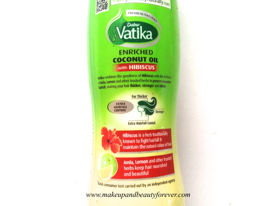 Dabur Vatika Enriched Coconut Oil with Hibiscus Review India MBF