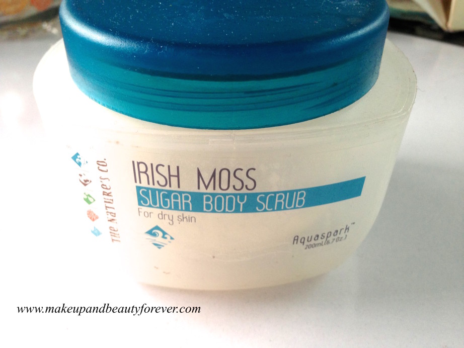 The Nature's Co. Irish Moss Sugar Body Scrub Review 3