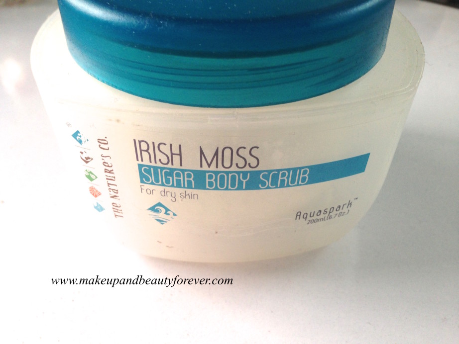 The Nature's Co. Irish Moss Sugar Body Scrub Review