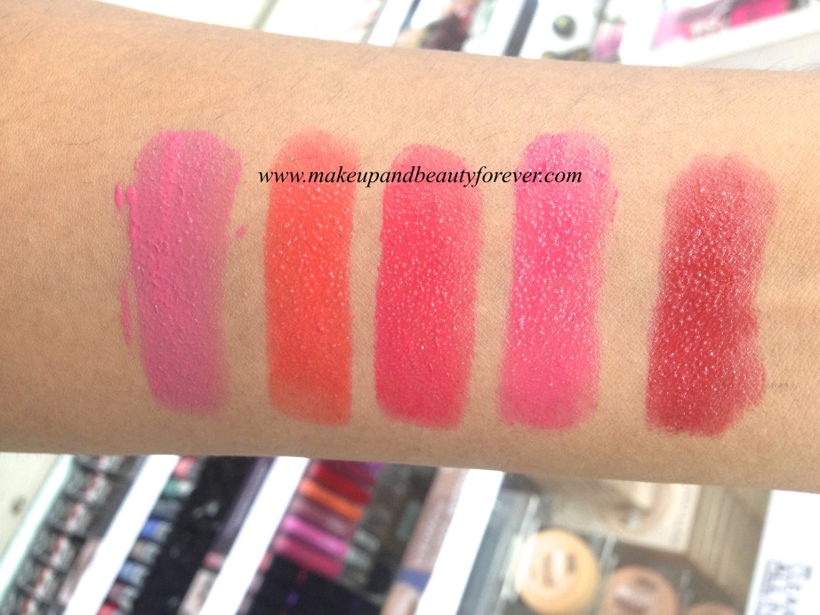 All Maybelline Color Sensational Rebel Bouquet Lipstick Review, Shades, Swatches, Price Details