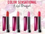 All Maybelline Color Sensational Rebel Bouquet Lipstick Review, Shades, Swatches, Price and Details
