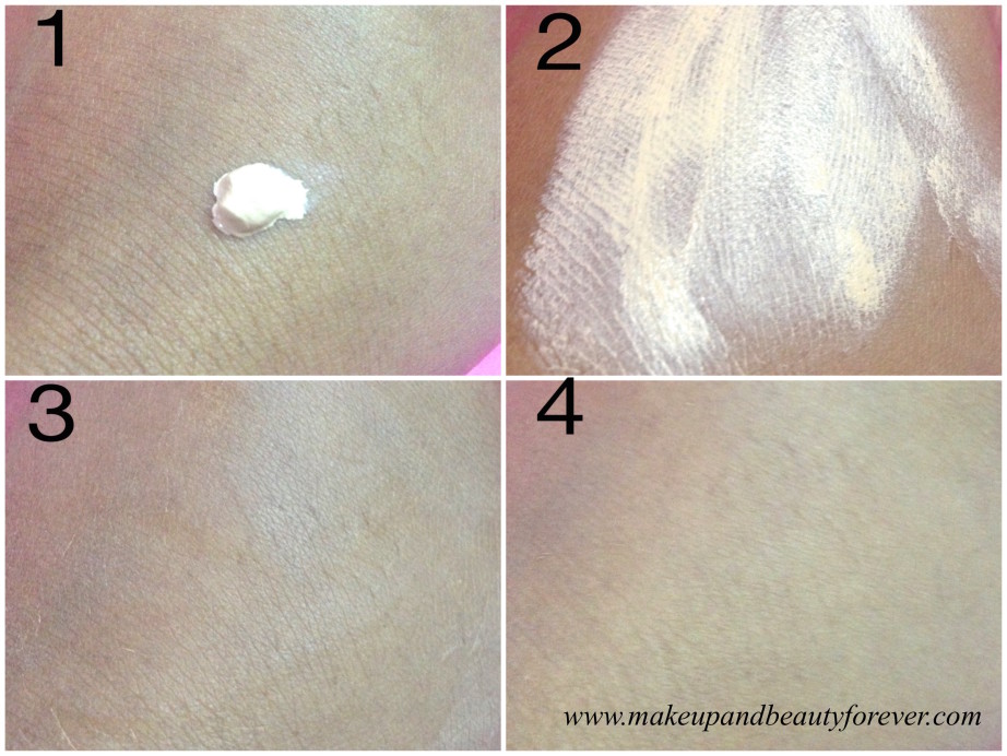 Fair and Lovely BB Cream Swatches Picture