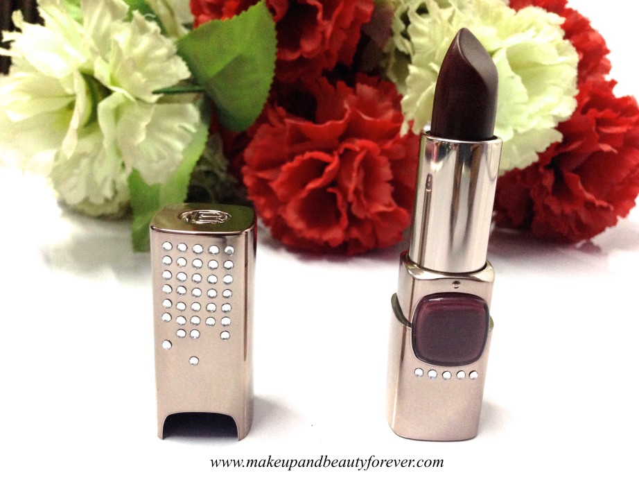 L'oreal Paris Color Riche Moist Matte Limited Edition Swarovski Lipstick PM412 Arabian Nights Aishwarya Rai Cannes 2015 makeup