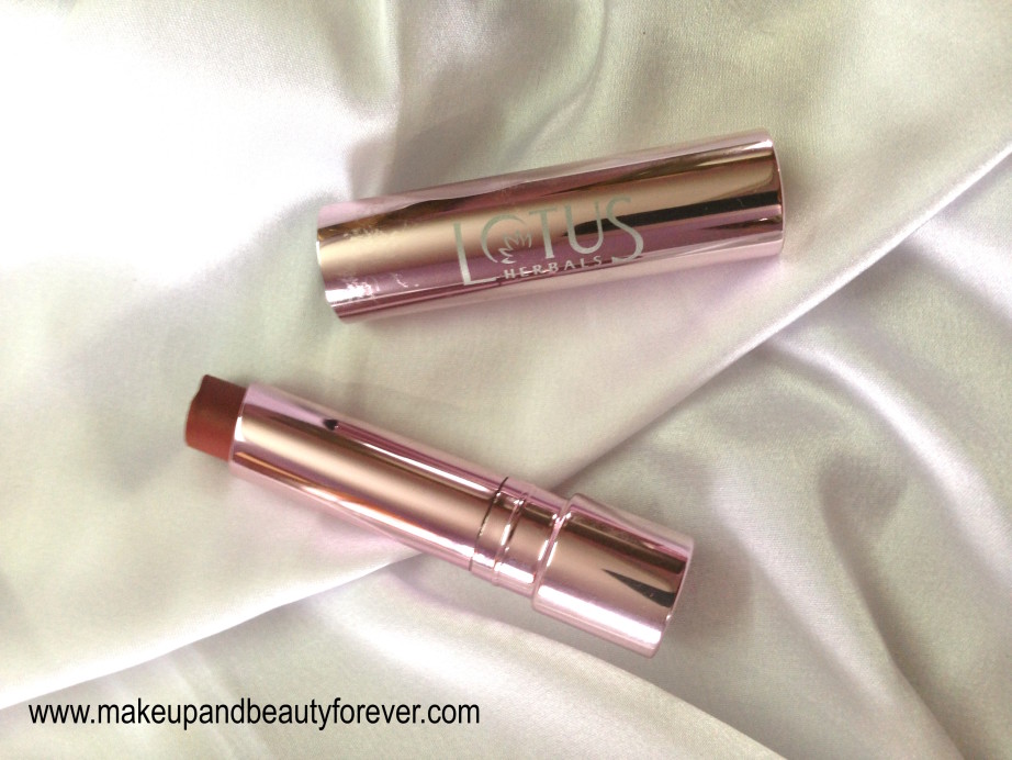 Lotus Herbals Ecostay Long Lasting Lip Colour Rose Mary 408 Review 5