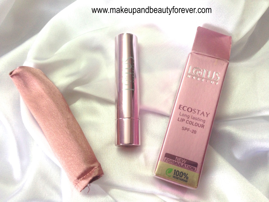 Lotus Herbals Ecostay Long Lasting Lip Colour Rose Mary 408 Review 7