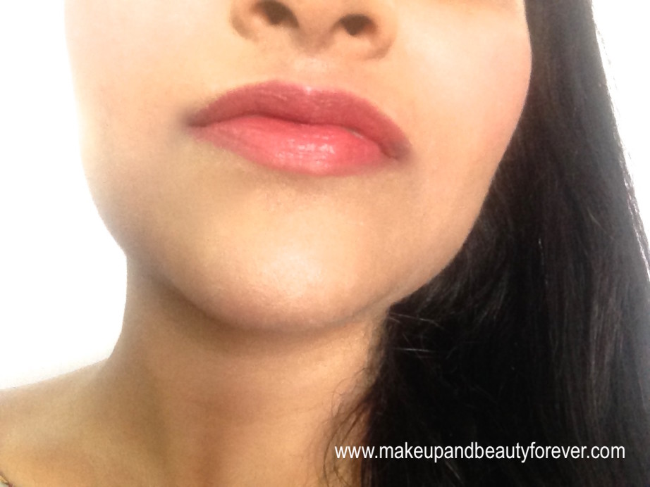 Lotus Herbals Ecostay Long Lasting Lip Colour Rose Mary 408 Review swatches