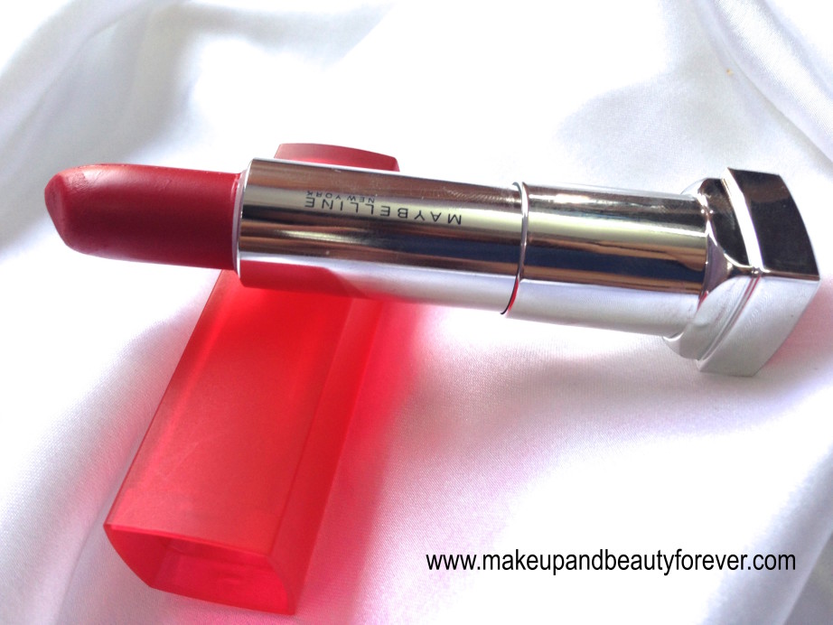 Maybelline Bold Matte Colorsensational Lipstick MAT 5 Bold Red 692 Review