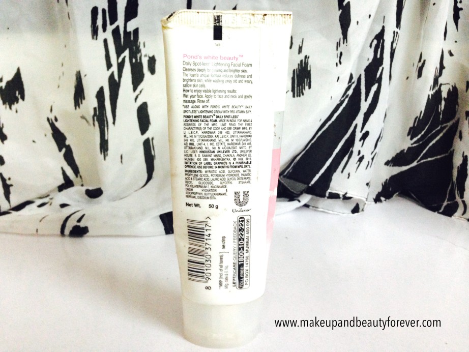 Ponds White Beauty Daily Spot less lightening face wash review