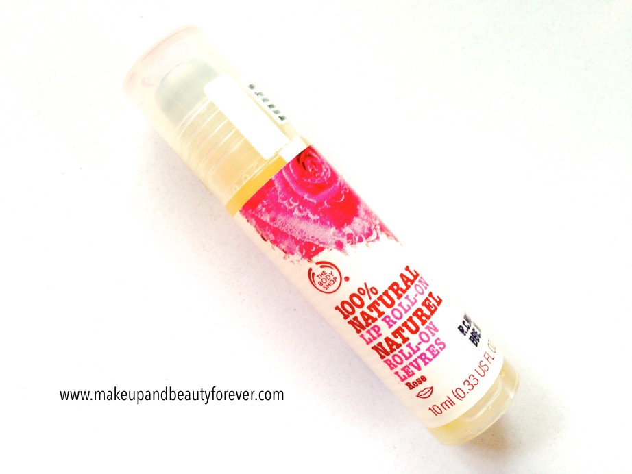 The Body Shop Natural Lip Roll On Rose Review 2