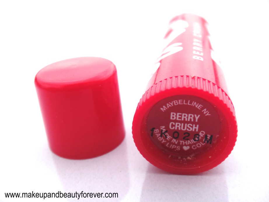 Maybelline Baby Lips Balm Color Berry Crush Review
