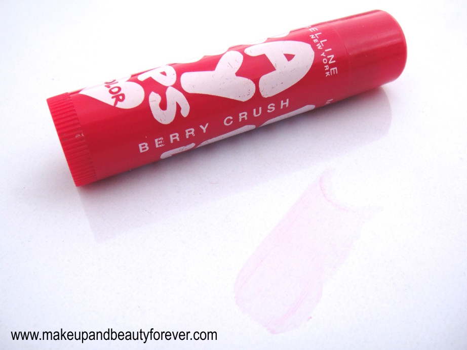 Maybelline Baby Lips Lip Balm Color Berry Crush Review India