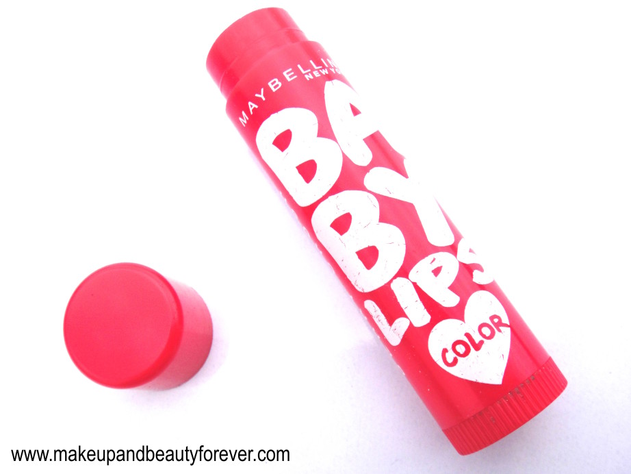 Maybelline Baby Lips Lip Balm Color Berry Crush Review India MBF