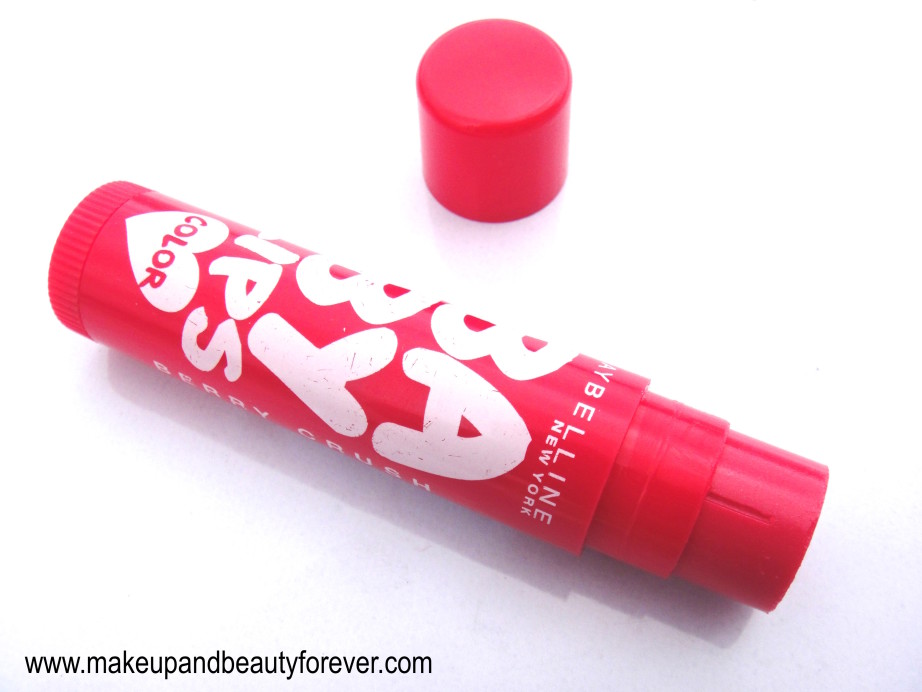 Maybelline Baby Lips Lip Balm Color Berry Crush Review MBF India