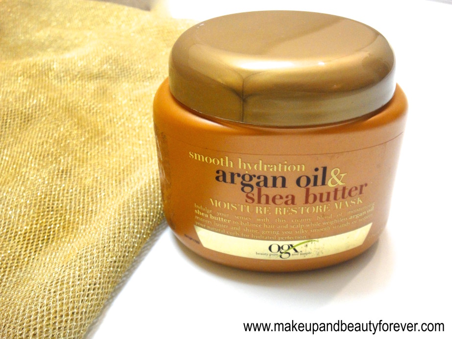 Organix Smooth Hydration Argan Oil and Shea Butter Moisture Restore Mask Review