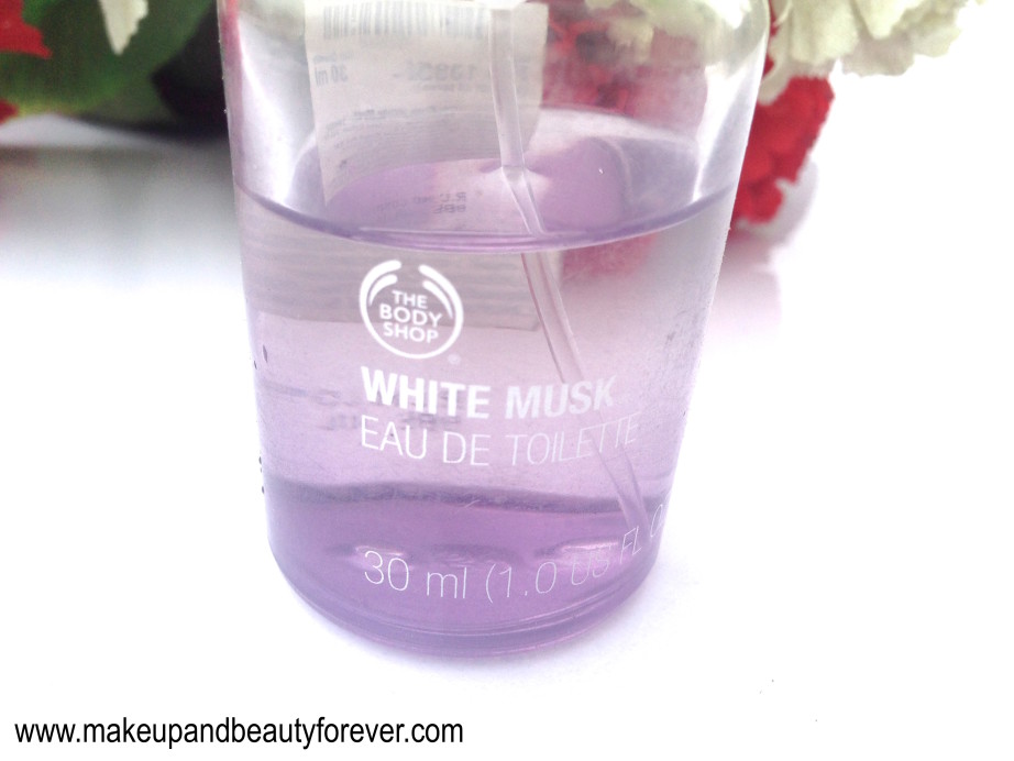 The Body Shop White Musk Eau De Toilette Review MBF India
