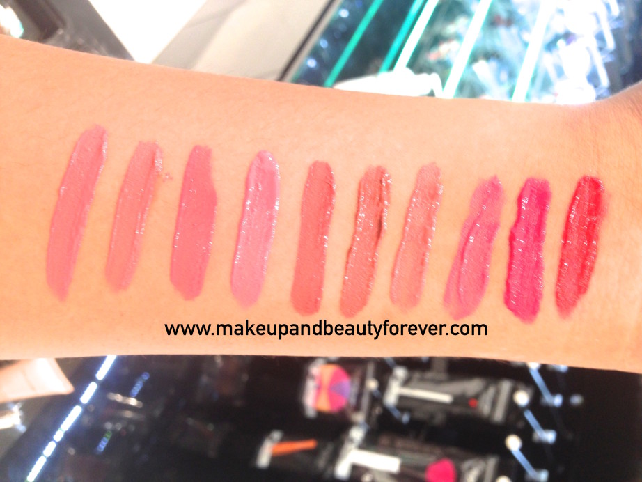 All Colorbar Deep Matte Lip Crème Review Shades Swatches 001 Deep Red Lily Rose Earth Coco Rust Pink Blush Peach Deep Rouge
