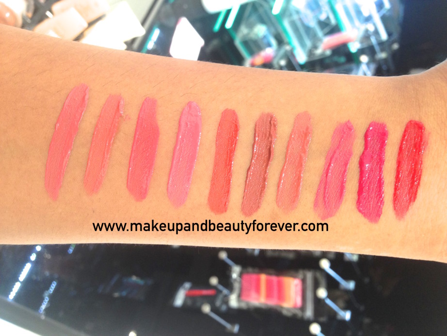 All Colorbar Deep Matte Lip Crème Review Shades Swatches Deep Red Deep Lily Rose Deep Earth Deep Coco Deep Rust Pink Blush Deep Peach Rouge