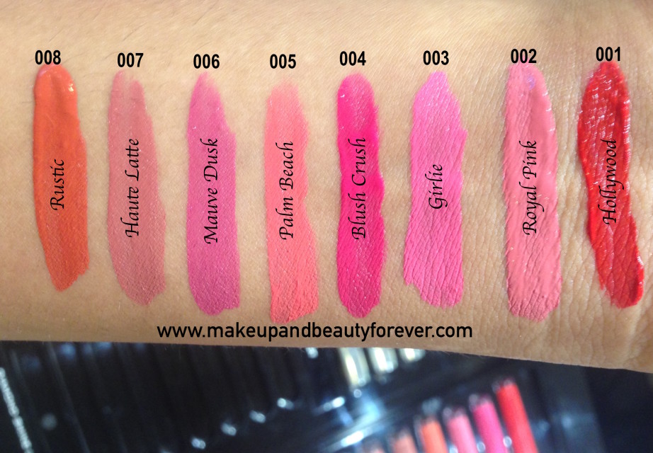 All Colorbar Kiss Proof Lip Stain Review Shades Swatches Price Details