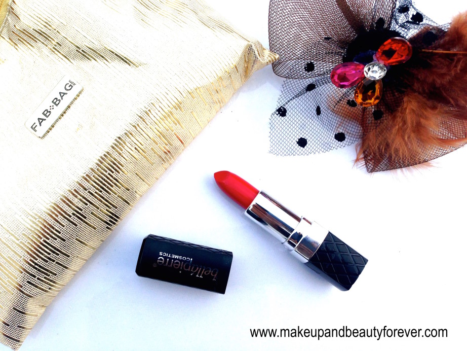 Bellapierre Mineral Lipstick Ruby review