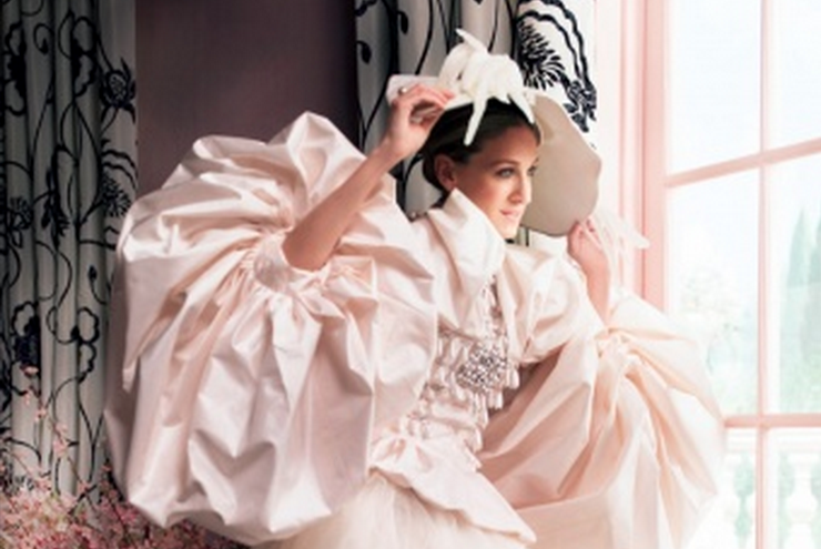 Carrie Bradshaw's Vogue Wedding Dress by Dior