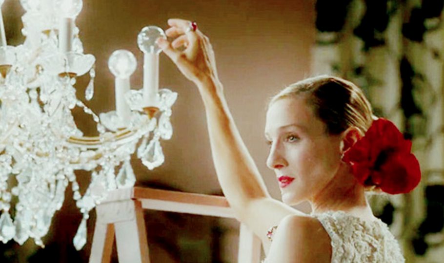 Carrie Bradshaw's Vogue Wedding Dress by Oscar de la Renta