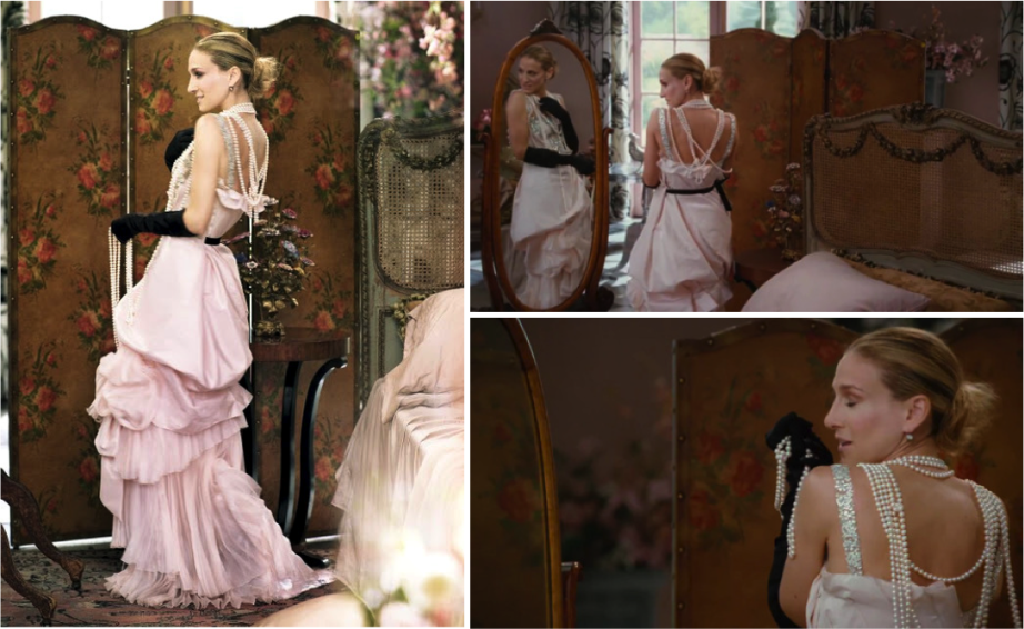 Carrie Bradshaw's Wedding Dress by Christian Lacroix vogue