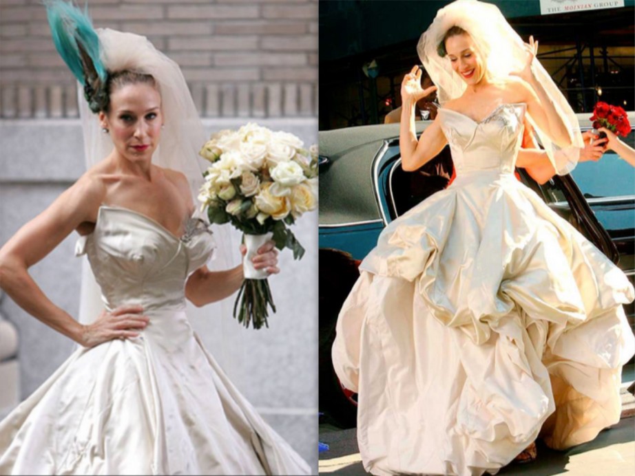 Carrie Bradshaw's Wedding Dress by Vivienna Westwood for Vogue