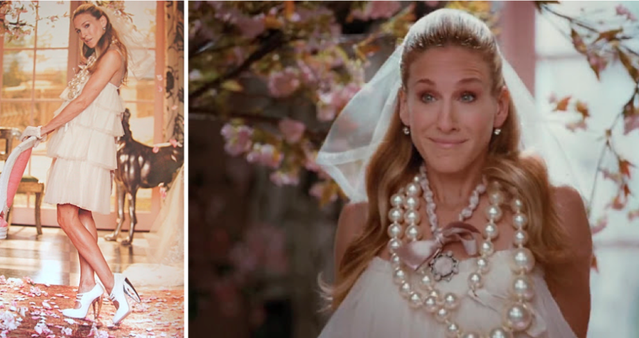 Carrie Bradshaw's vogue Wedding Dress by Lanvin