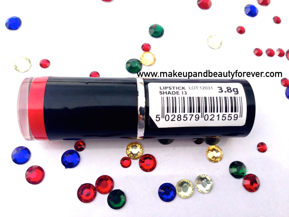 MUA Makeup Academy Lipstick Shade 13 Review 1
