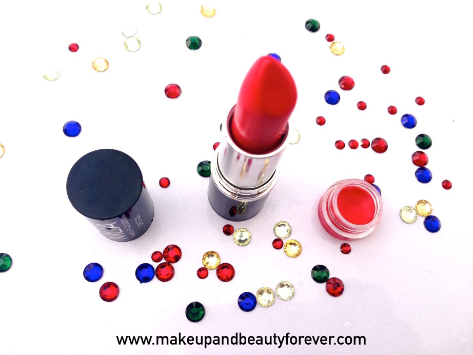MUA Makeup Academy Lipstick Shade 13 Review Shade swatch